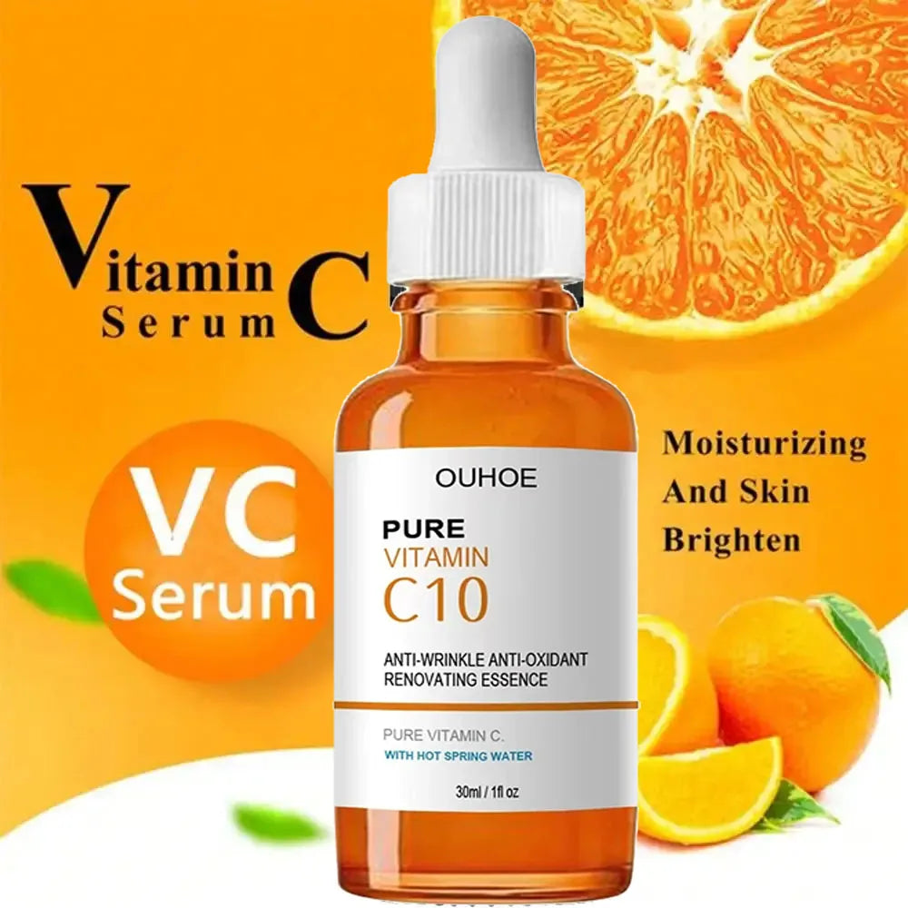 Vitamin C face serum for rejuvenating and reducing wrinkles