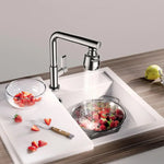 Universal faucet adapter nozzle for seamless water usage