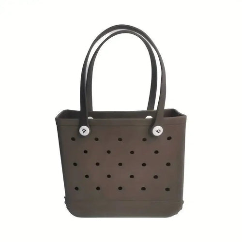 durable eva rubber beach tote bag