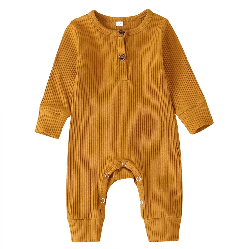 Autumn Cotton Baby Romper