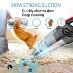 Cordless vacuum cleaner for quick messes