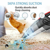 Cordless vacuum cleaner for quick messes