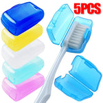 Toothbrush head protection cover to prevent germs
