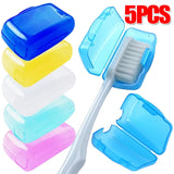 Toothbrush head protection cover to prevent germs