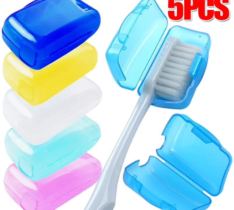 Toothbrush head protection cover to prevent germs