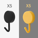 10PCS Self-Adhesive Wall Hooks
