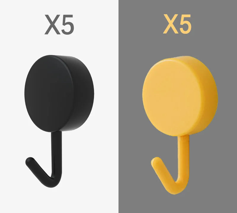 10PCS Self-Adhesive Wall Hooks