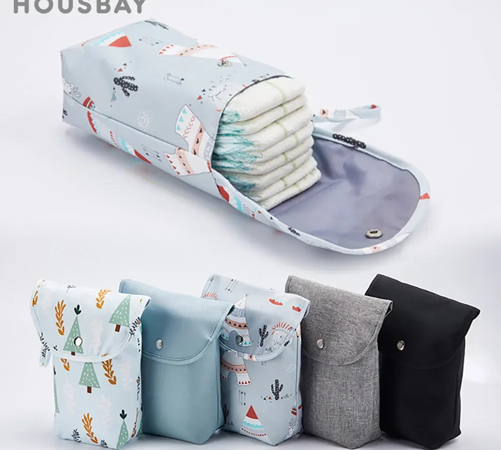 Waterproof baby diaper bag organizer for busy parents