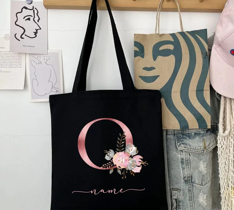 Personalized Canvas Tote Bag