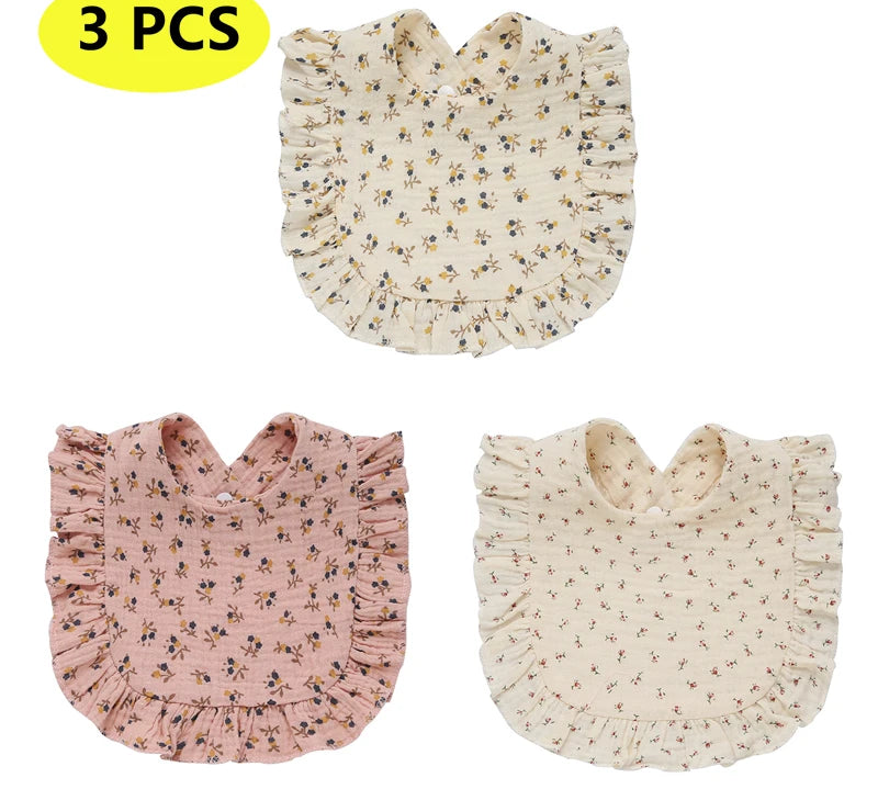 Newborn Floral Bibs