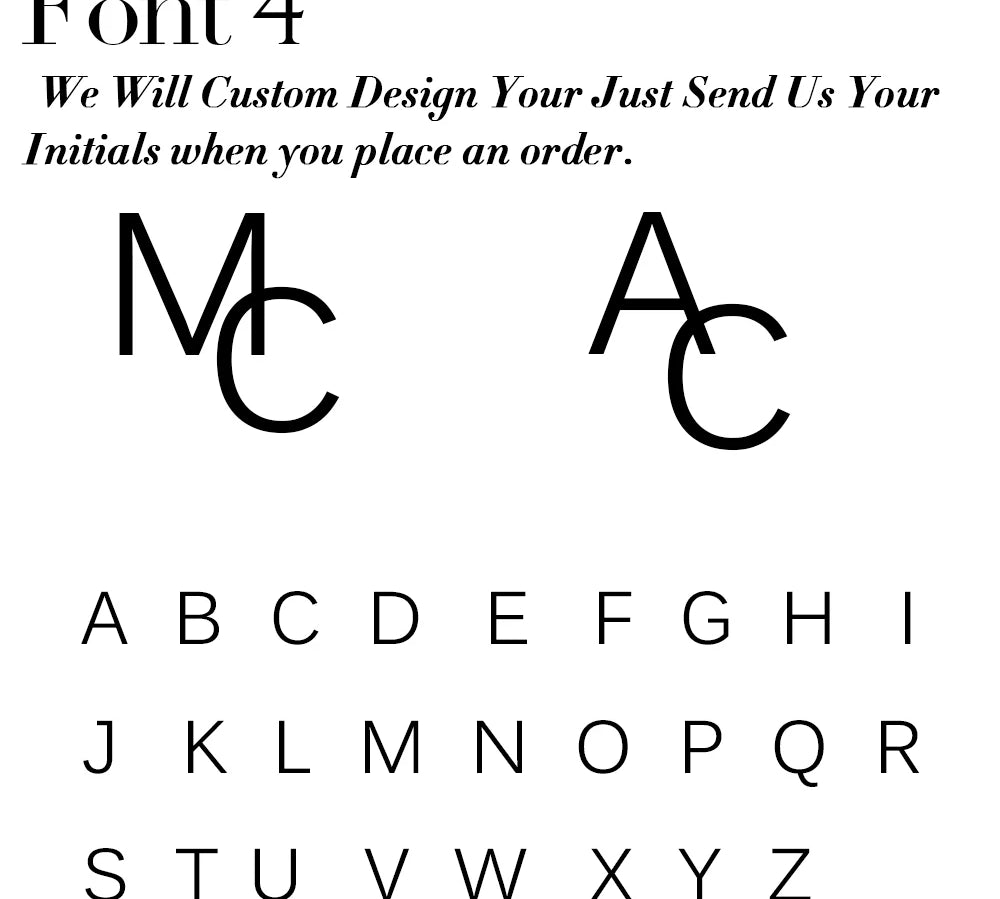 Tangula Custom Initial Tie Clip