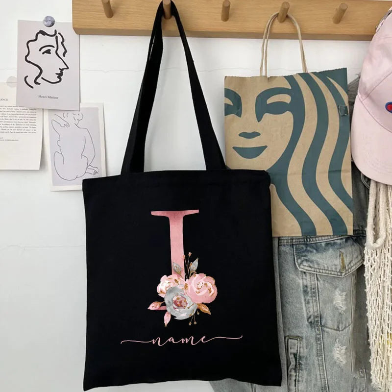 Personalized Canvas Tote Bag