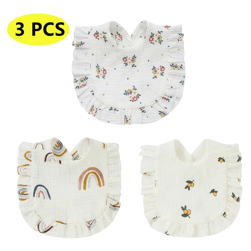 Newborn Floral Bibs