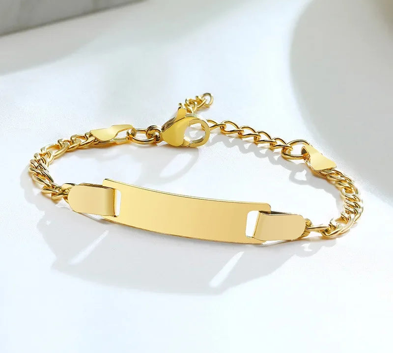Custom Baby Name Bracelet Gift