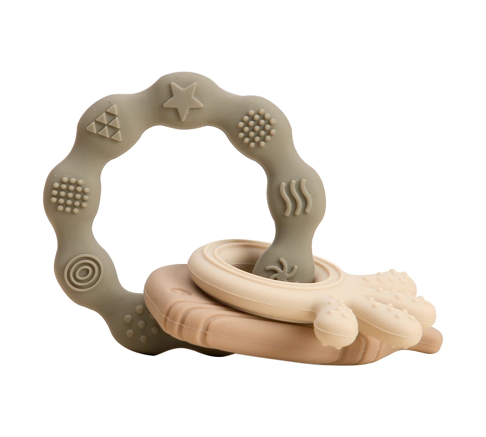 Silicone Bear Rattle Teether