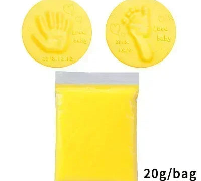 3D Baby Footprint Clay Kit