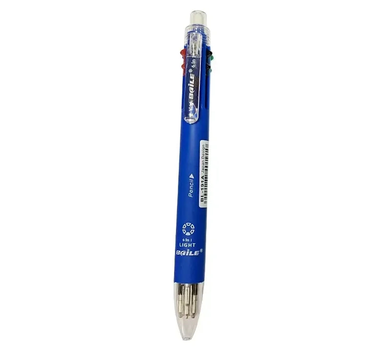 6-in-1 Multicolor Ballpoint Pen