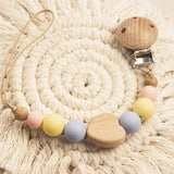 Custom Name Wooden Pacifier Clip