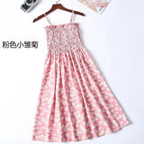 Summer Chiffon Camisole Sleeveless Dress 2025
