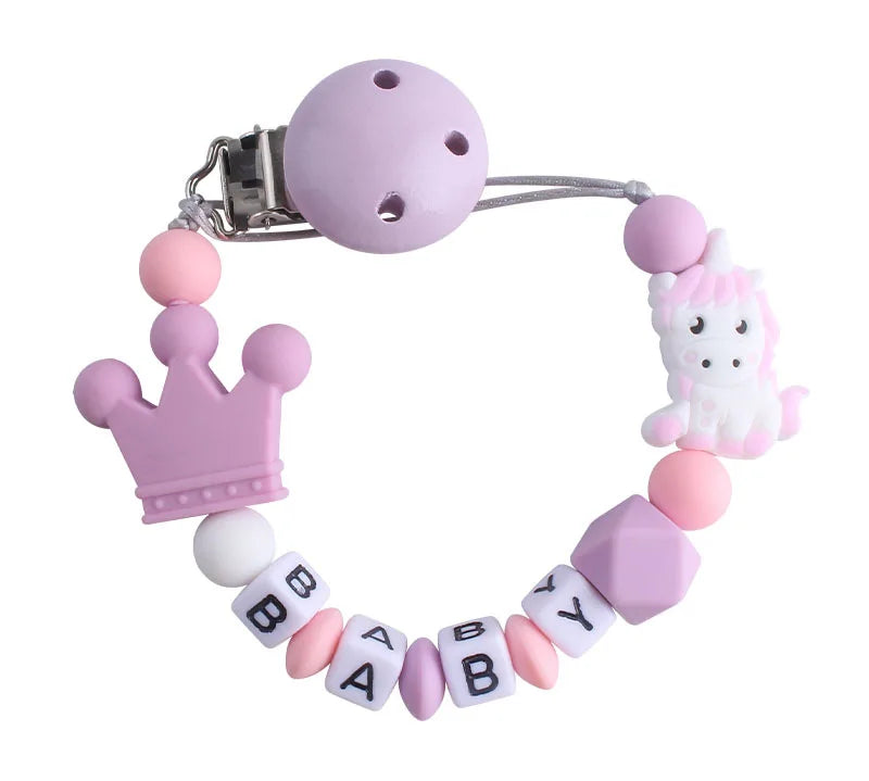Personalized Name Pacifier Chain