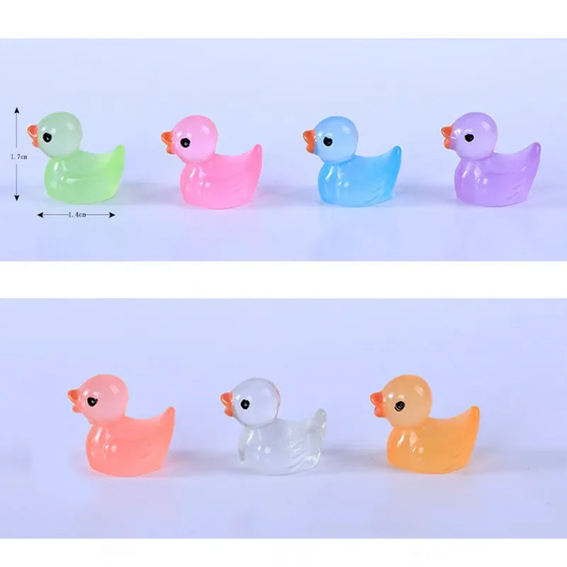 50PCS Luminous Mini Ducks
