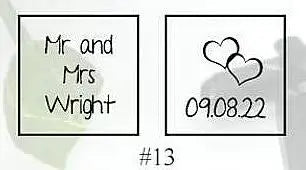 Custom Engraved Groom Cufflinks