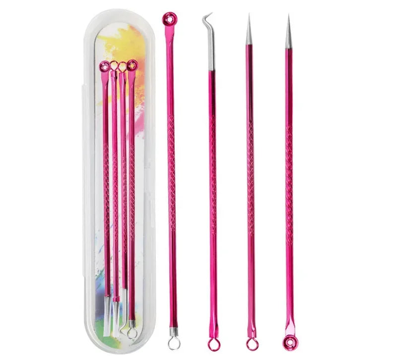 4PCS Acne Remover Tool Set