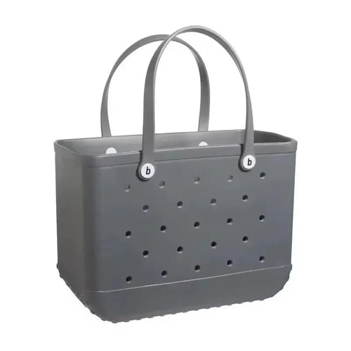 durable eva rubber beach tote bag