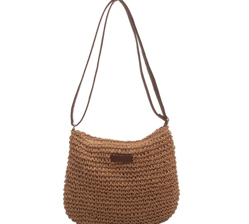 Casual Summer Shoulder Straw Bag
