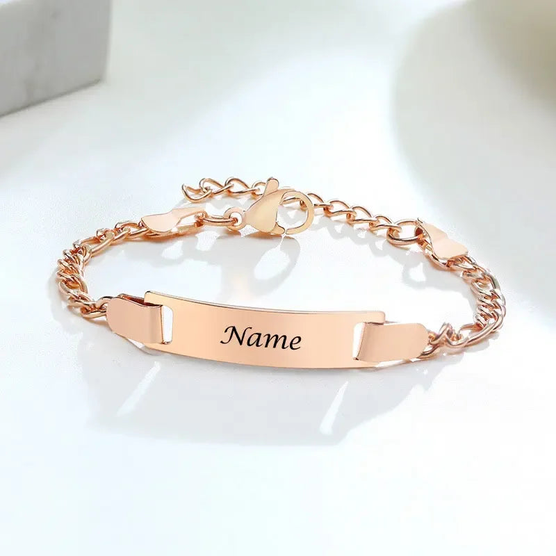 Custom Baby Name Bracelet Gift