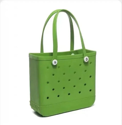 durable eva rubber beach tote bag