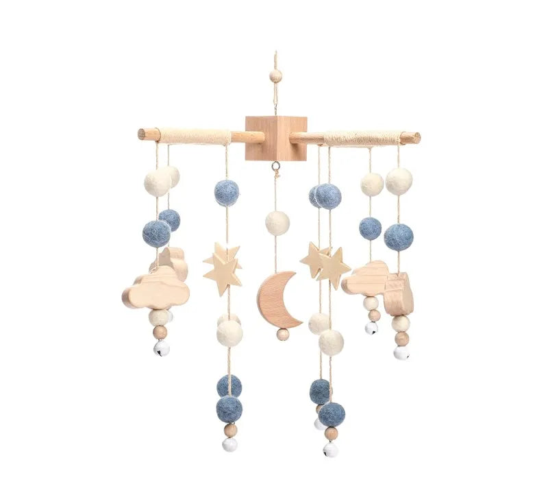 Wooden Crib Mobile Toy