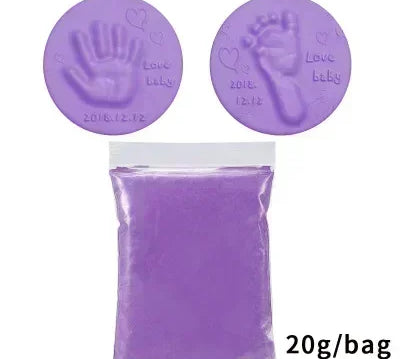 3D Baby Footprint Clay Kit