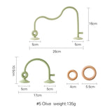 Wood & Silicone Baby Teether