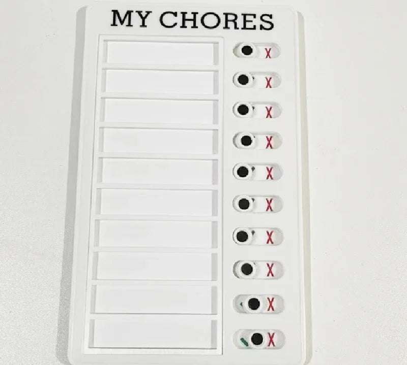 Self-Discipline Checklist Planner