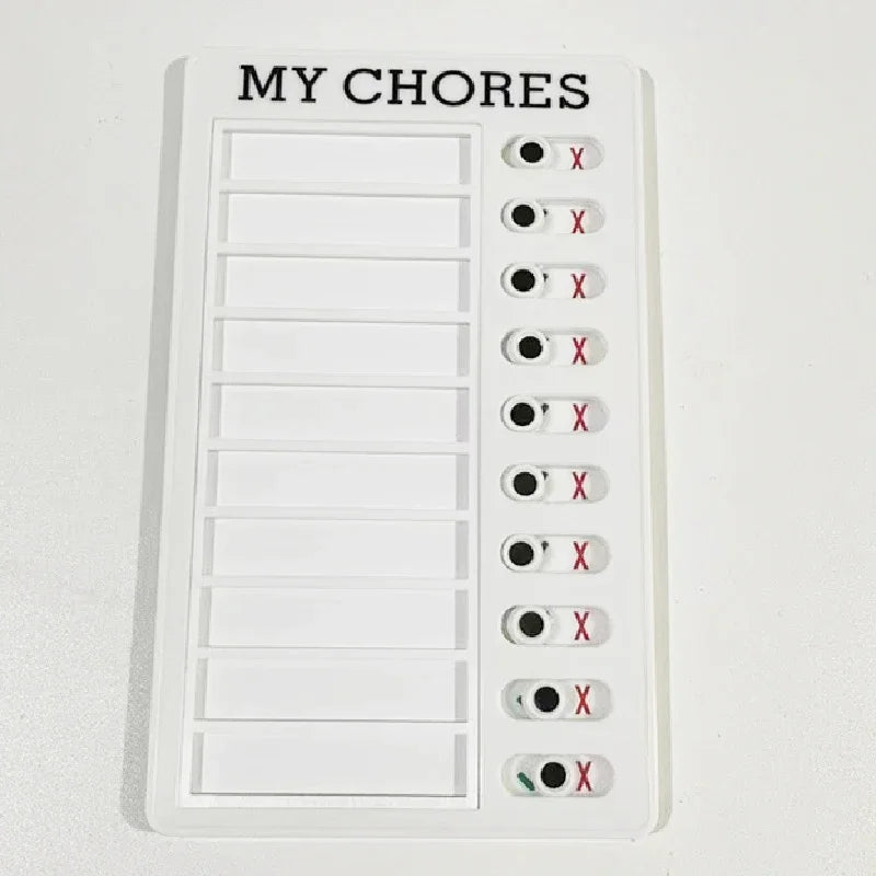 Self-Discipline Checklist Planner