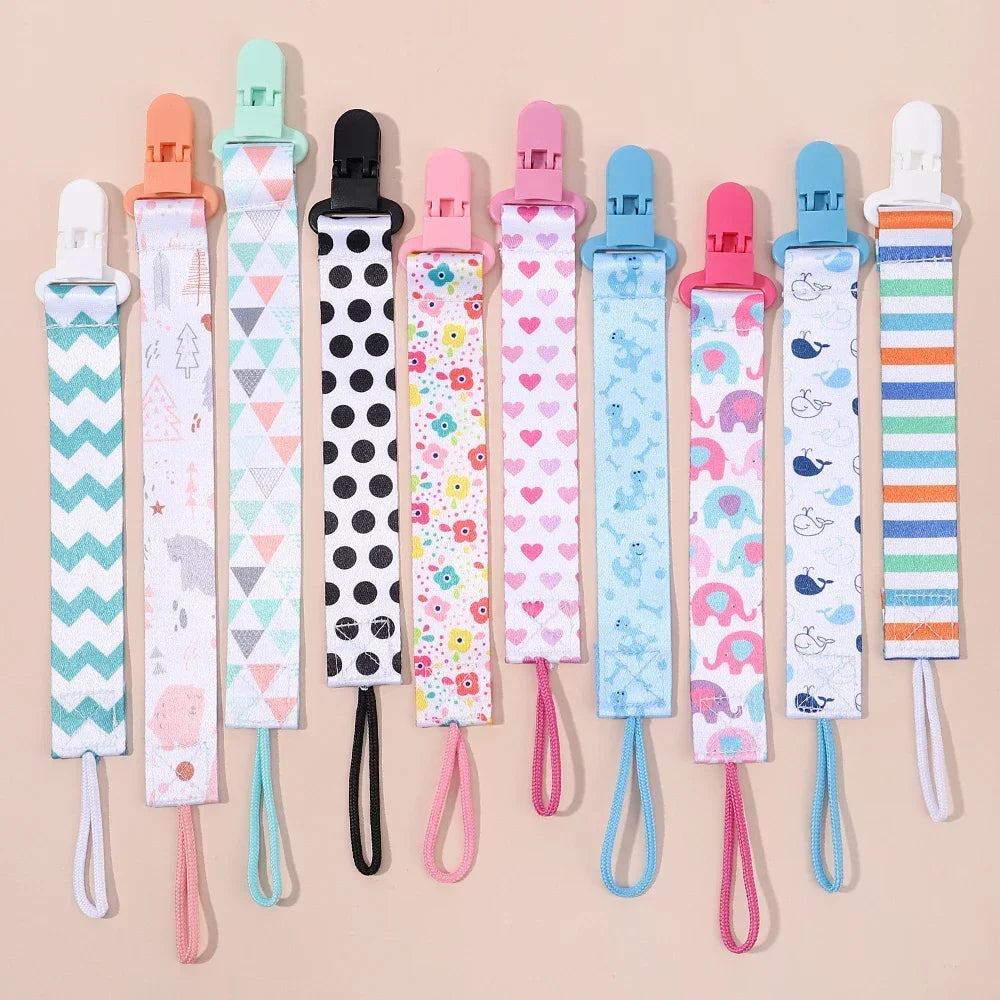 Cartoon Pacifier Clip Chain