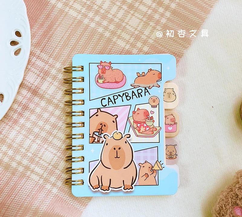 Kawaii Capybara Aesthetic Notepad
