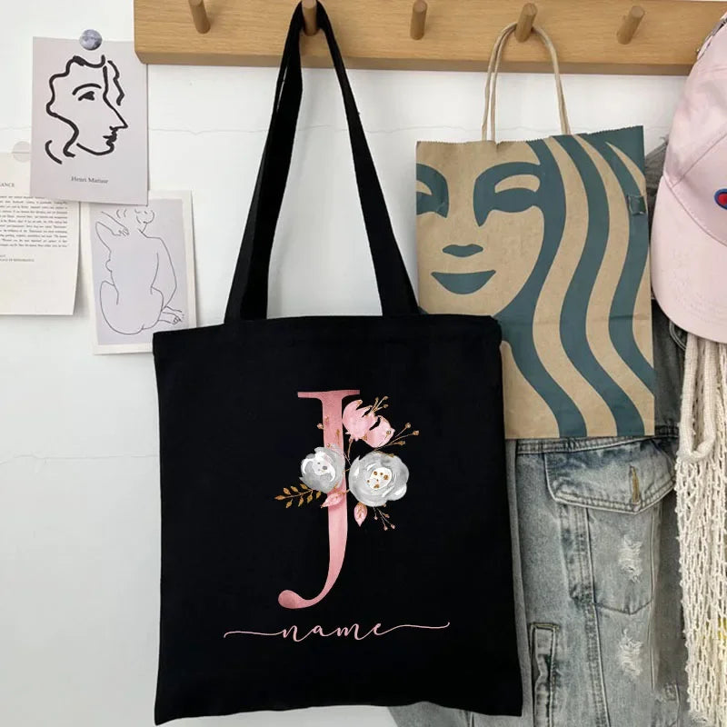 Personalized Canvas Tote Bag