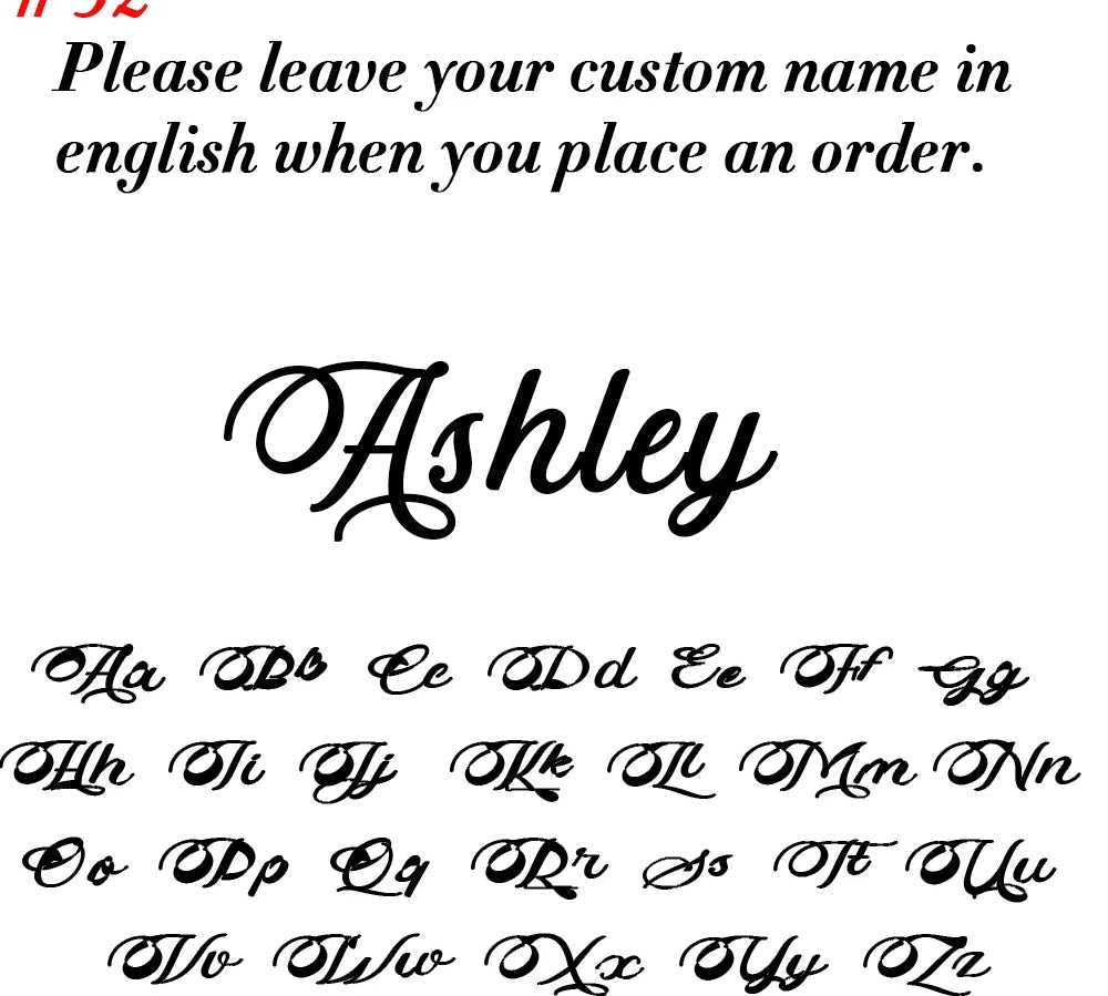 Custom Name Cufflinks