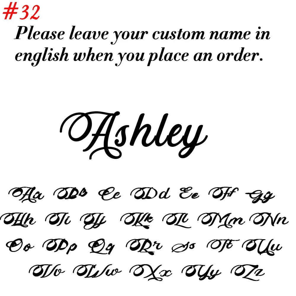 Custom Name Cufflinks