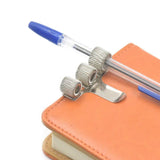 Metal Spring Pen Holder
