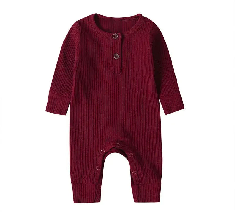 Autumn Cotton Baby Romper