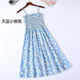 Summer Chiffon Camisole Sleeveless Dress 2025