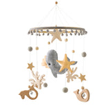 Wooden Crib Mobile Toy