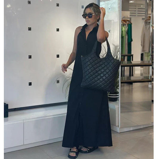 New Neck-Hanging Elegant Summer Women’s  2025 Dress