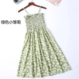 Summer Chiffon Camisole Sleeveless Dress 2025