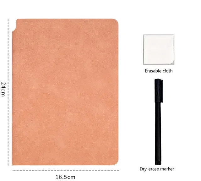 A5 Reusable Whiteboard Notebook