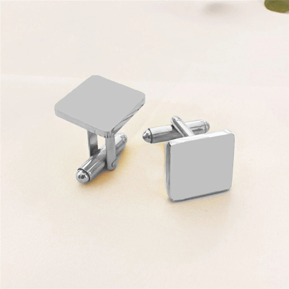 Custom Engraved Groom Cufflinks