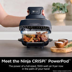 Versatile portable cooking set for small kitchens or camping.